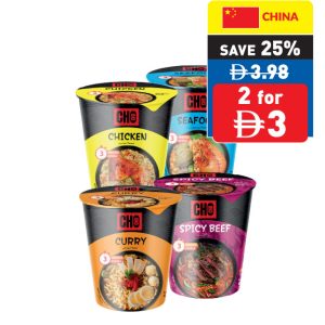 Cho Cho Assorted Cup Noodles 65g