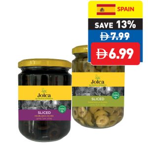 Jolca Sliced Green/ Black Olives 400g