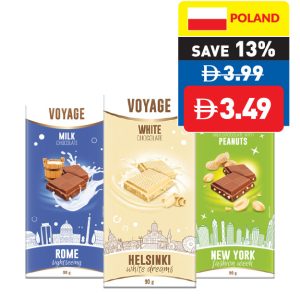 Voyage Assorted Chocolates 90g