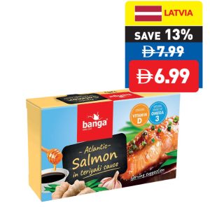 Banga Salmon i n Teriyaki Sauce 120g