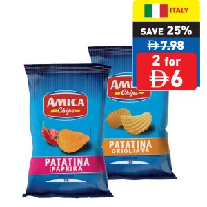Amica Assorted Chips 100g