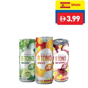 Atono Mojito/ Spritz/ Red Sangria Sparkling in Can 250ml