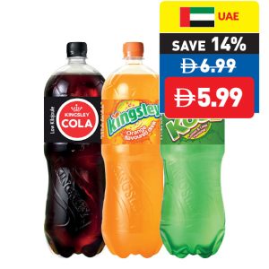 Kingsley Assorted Carbonated Drink 2.5L