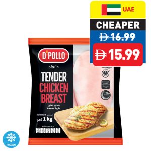 D’pollo Chicken Tender Breast 1Kg