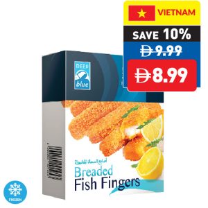 Deep Blue Breaded Fish Finger 300g