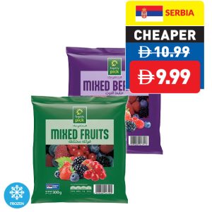 Freshly Pick Mixed Berries/ Mixed Fruits 300g Freshly Pick Mixed Berries/ Mixed Fruits 300g