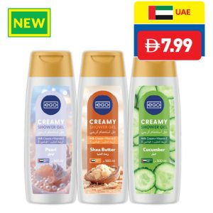 Ego Shower Gel Cucumber/ Shea Butter/ Pearl 500ml