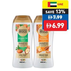 Ego Assorted Shampoo & Conditioner 400ml