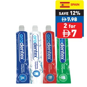 Oradentex Assorted Toothpaste 75ml