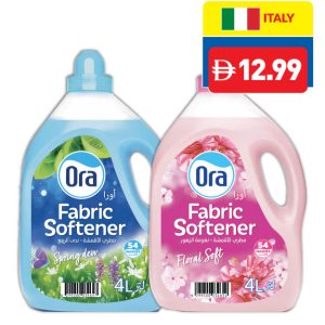 Ora Fabric Softener Spring Dew/ Floral Soft/ Lavender 4l Ora Fabric Softener Spring Dew/ Floral Soft/ Lavender 4l