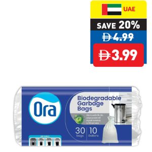 Ora Biodegradable Garbage Bags 10 Gal