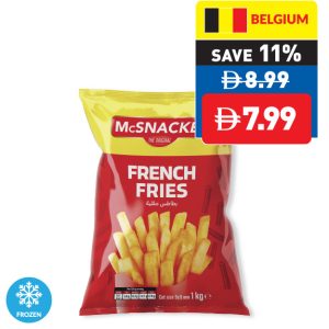 McSnacker French Fries 1Kg McSnacker French Fries 1Kg