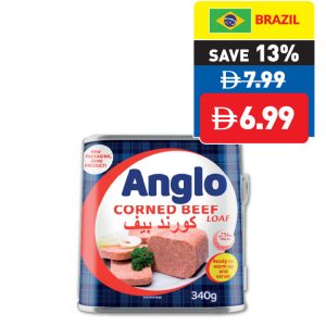Anglo Corned Beef Loaf 340g Anglo Corned Beef Loaf 340g