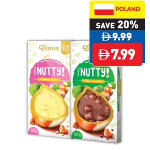 Nutty! Assorted Chocolates 100g
