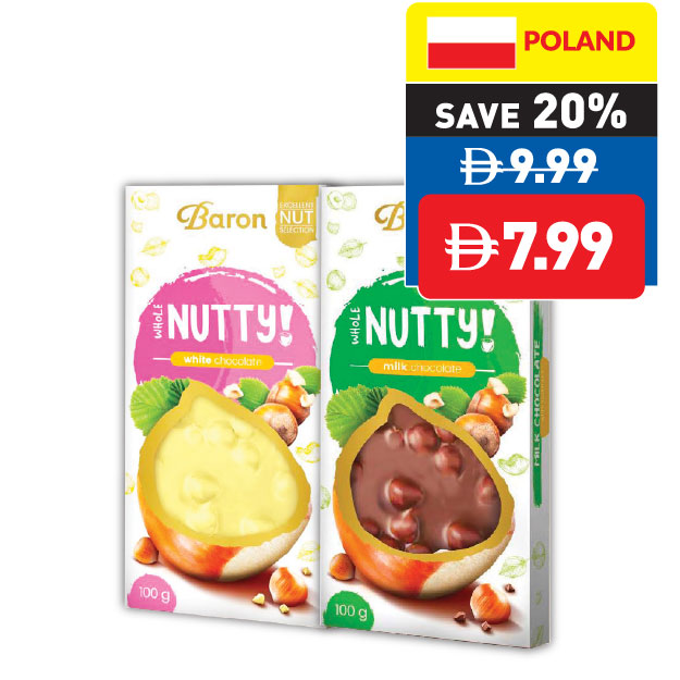 Nutty! Assorted Chocolates 100g Nutty! Assorted Chocolates 100g