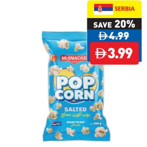 McSnacker Salted Popcorn 150g