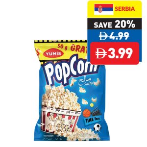 Yumis Ready To Eat Salted Popcorn 150g Yumis Ready To Eat Salted Popcorn 150g