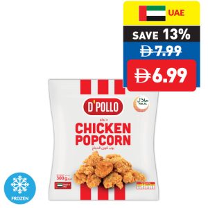 D’Polo Chicken Popcorn 300g/ Dinosaur Nuggets 350g