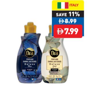 Ora Assorted Perfume Fabric Softener 1 L Ora Assorted Perfume Fabric Softener 1 L