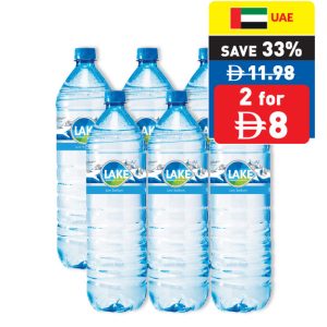 Lake Bottle Water 6 x 1.5L Lake Bottle Water 6 x 1.5L