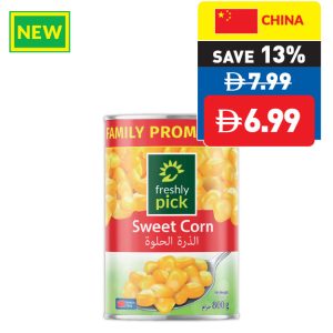 Freshly Pick Sweet Corn XXL 800g