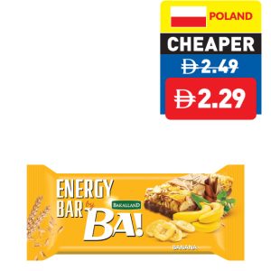 BA! Energy Bar Banana 40g BA! Energy Bar Banana 40g