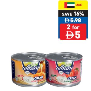 Albani Assorted Sterillized Cream Veg Fat 170g Albani Assorted Sterillized Cream Veg Fat 170g