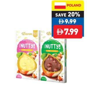 Nutty! Assorted Chocolates 100g