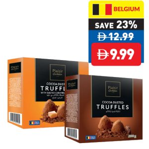 Plaisir QuotidienAssorted Cocoa Dusted Truffles 200g
