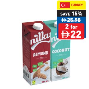 Nilky Almond/ Coconut Milk 1L Nilky Almond/ Coconut Milk 1L