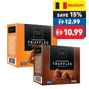 Plaisir Quotidien Assorted Cocoa Dusted Truffles 200g Plaisir Quotidien Assorted Cocoa Dusted Truffles 200g