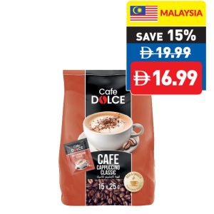 Café Dolce Cafe Cappuccino Classic 15’s x 25g