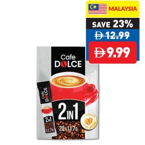 Café Dolce 2 In 1 Coffee Mix 11.7 G X 20’S Pouch Café Dolce 2 In 1 Coffee Mix 11.7 G X 20’S Pouch