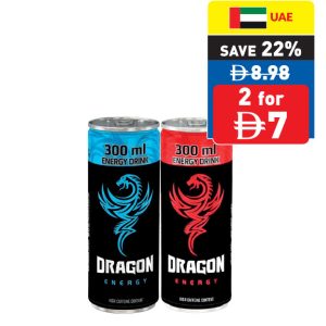 Dragon Energy Drink Blue/ Red 300ml Dragon Energy Drink Blue/ Red 300ml
