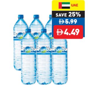 Lake Bottle Water 6 x 1.5L Lake Bottle Water 6 x 1.5L