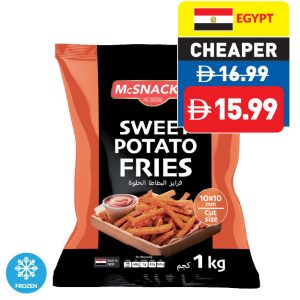McSnacker Sweet Potato Fries 1kg McSnacker Sweet Potato Fries 1kg