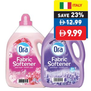 Ora Assorted Fabric Softeners 4L