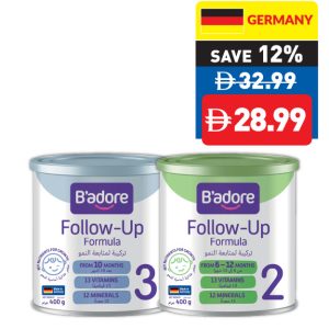B’adore Infant Formula 0-6 Months/ 6-12 Months/ 10 Months 400g B’adore Infant Formula 0-6 Months/ 6-12 Months/ 10 Months 400g