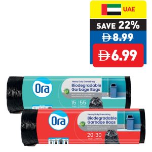 Ora Biodegradable Garbage Bags 55 Gal/ 67 Gal Ora Biodegradable Garbage Bags 55 Gal/ 67 Gal