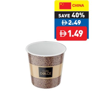 Cafe Dolce Paper Cup 2.5oz Cafe Dolce Paper Cup 2.5oz