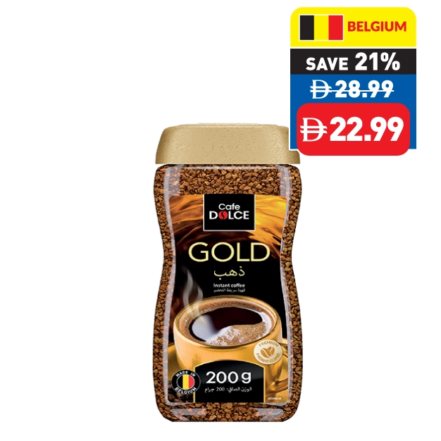 Café Dolce Coﬀee Gold 200g