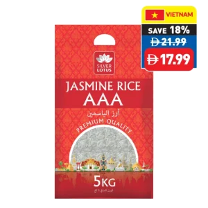 Silver Lotus Jasmine Rice AAA 5kg