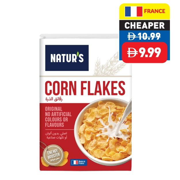 Natur’s Corn Flakes 375g