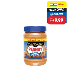 McSnacker Peanut Butter Crunchy 1kg