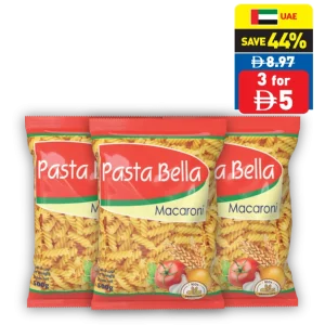 Pasta Bella Fusilli/ Spaghetti/ Penne Rigate/ Elbow 500g