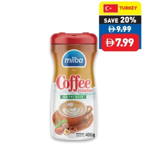 Milba Creamer Vanilla/ Hazelnut 400g