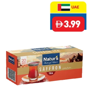 Natur’s Saﬀron/ Turkish Tea 20’s