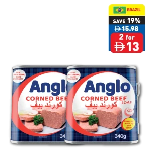 Anglo Corned Beef Loaf 340g Anglo Corned Beef Loaf 340g
