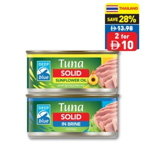 Deep Blue Assorted Tuna Solid Cans 185g