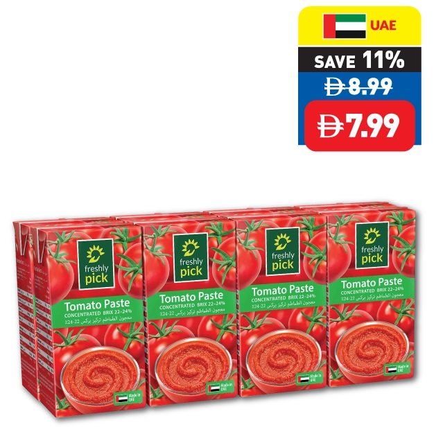 Freshly Pick Tomato Paste 8’s x 135g